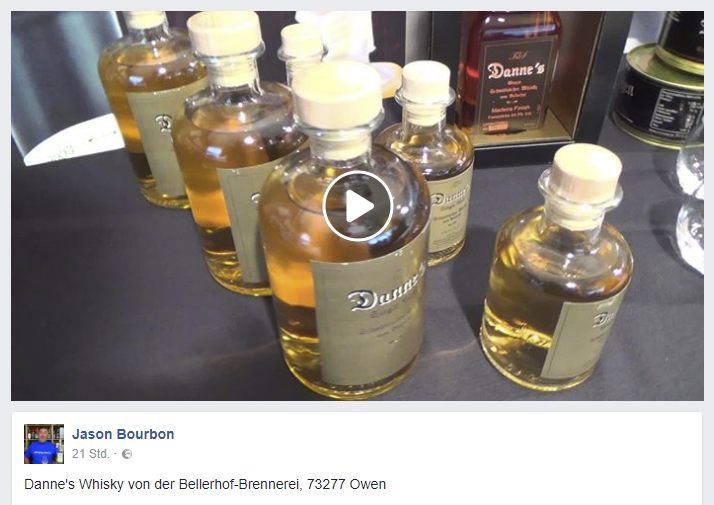 Jason Bourbons Videointerview über uns von der ersten Wuppertaler Whisky Messe